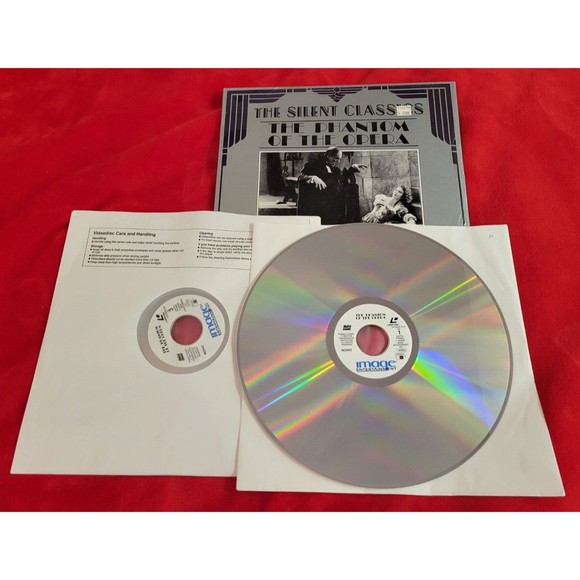 The Phantom of the Opera The Silent Classics Laserdisc LD - Lon Chaney Image Ent - Picture 4 of 6